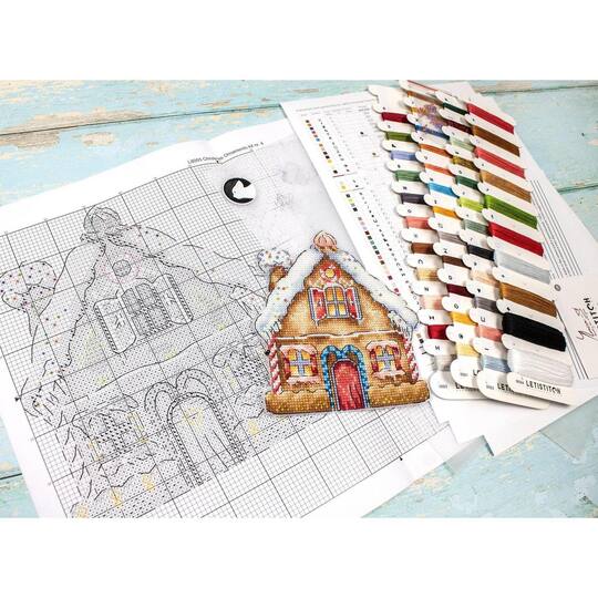 Letistitch Christmas Ornaments Counted Cross Stitch Kit